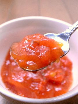 トマトスープのフルーチェ