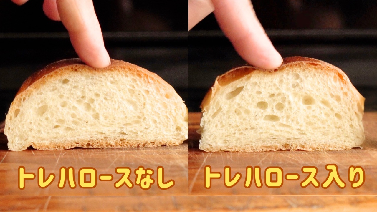 トレハロース入りパン