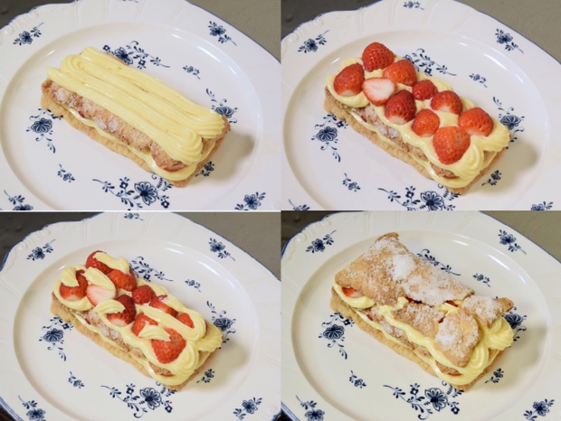 ミルフィーユを完成させる