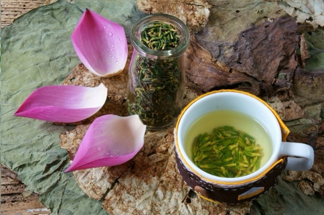 ハスの花茶