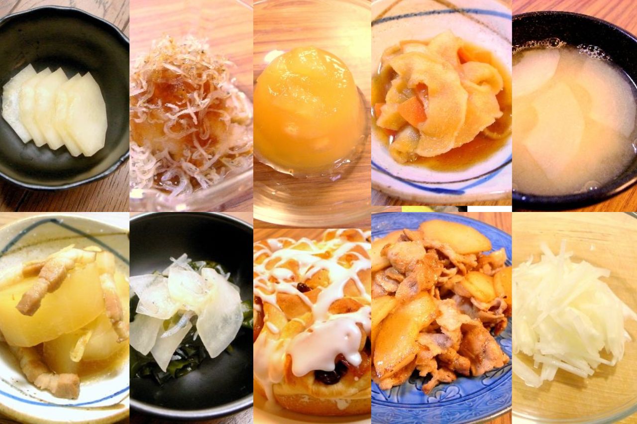 モーウィ料理いろいろ