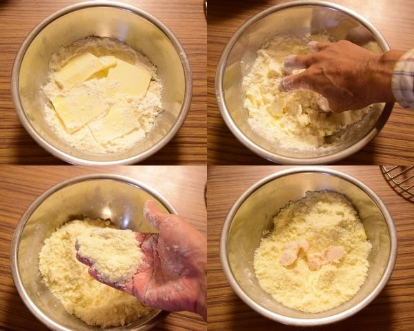 タルト生地を仕込む