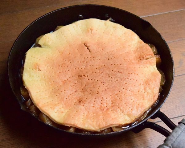 焼けたばかりのタルトタタン